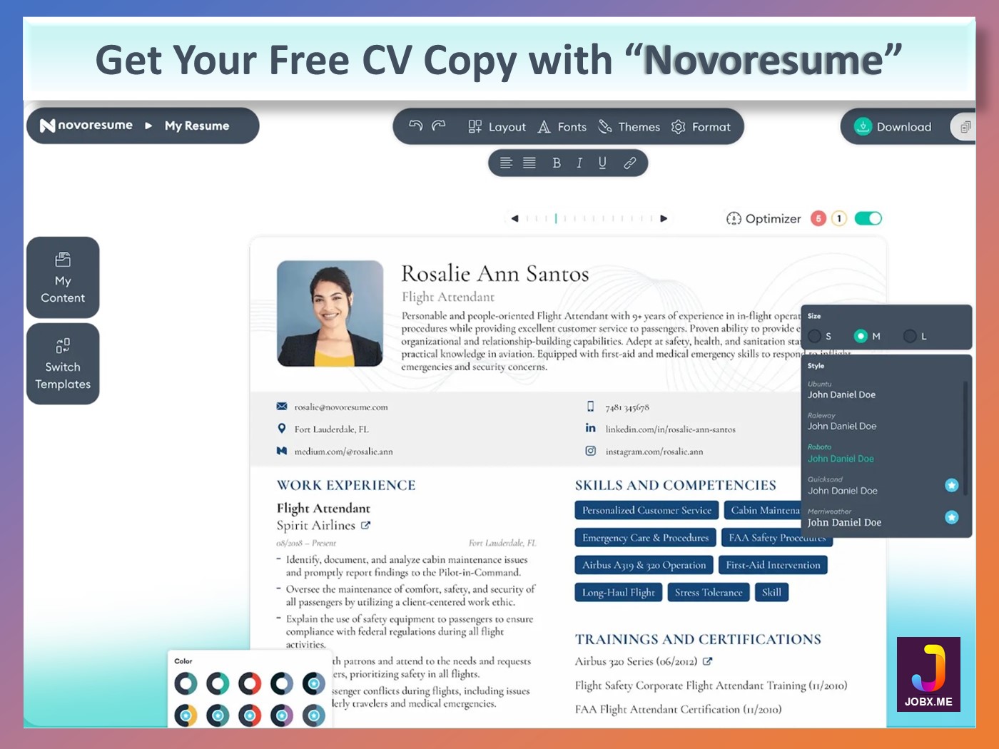 Novoresume Free Resume Builder